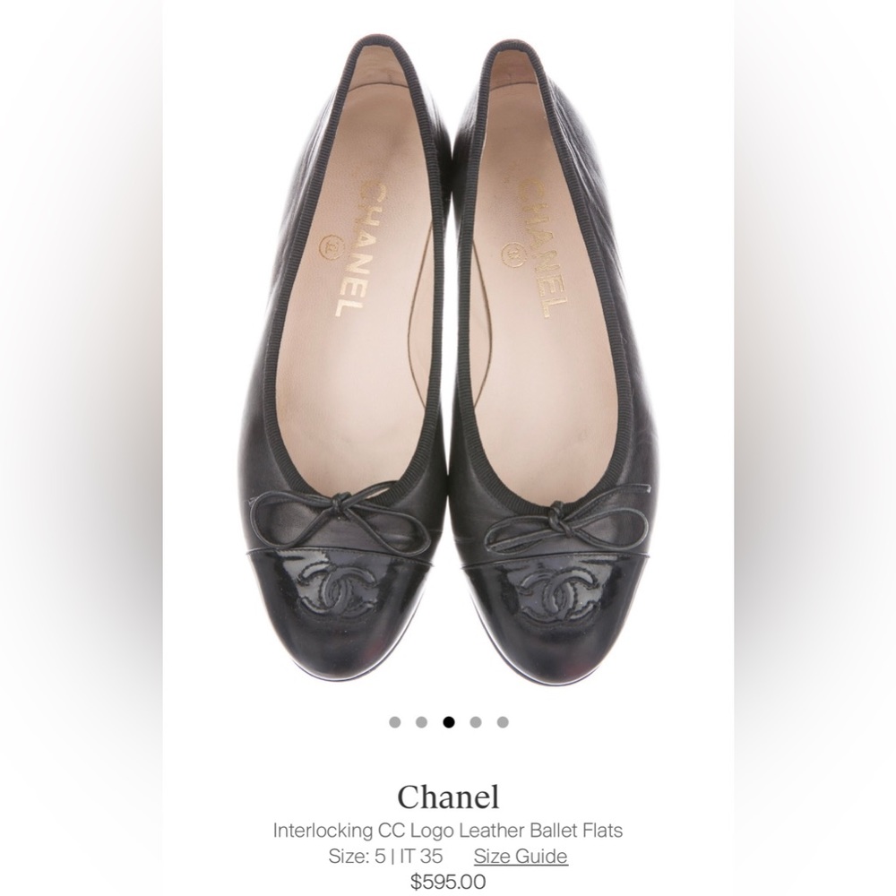 Chanel ballet flats